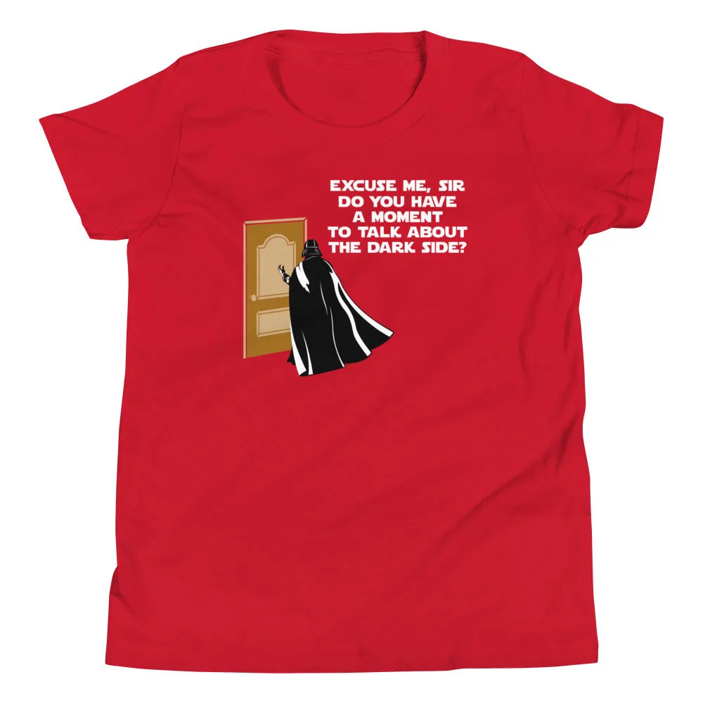 A Moment To Talk About The Dark Side Kid's Youth Tee