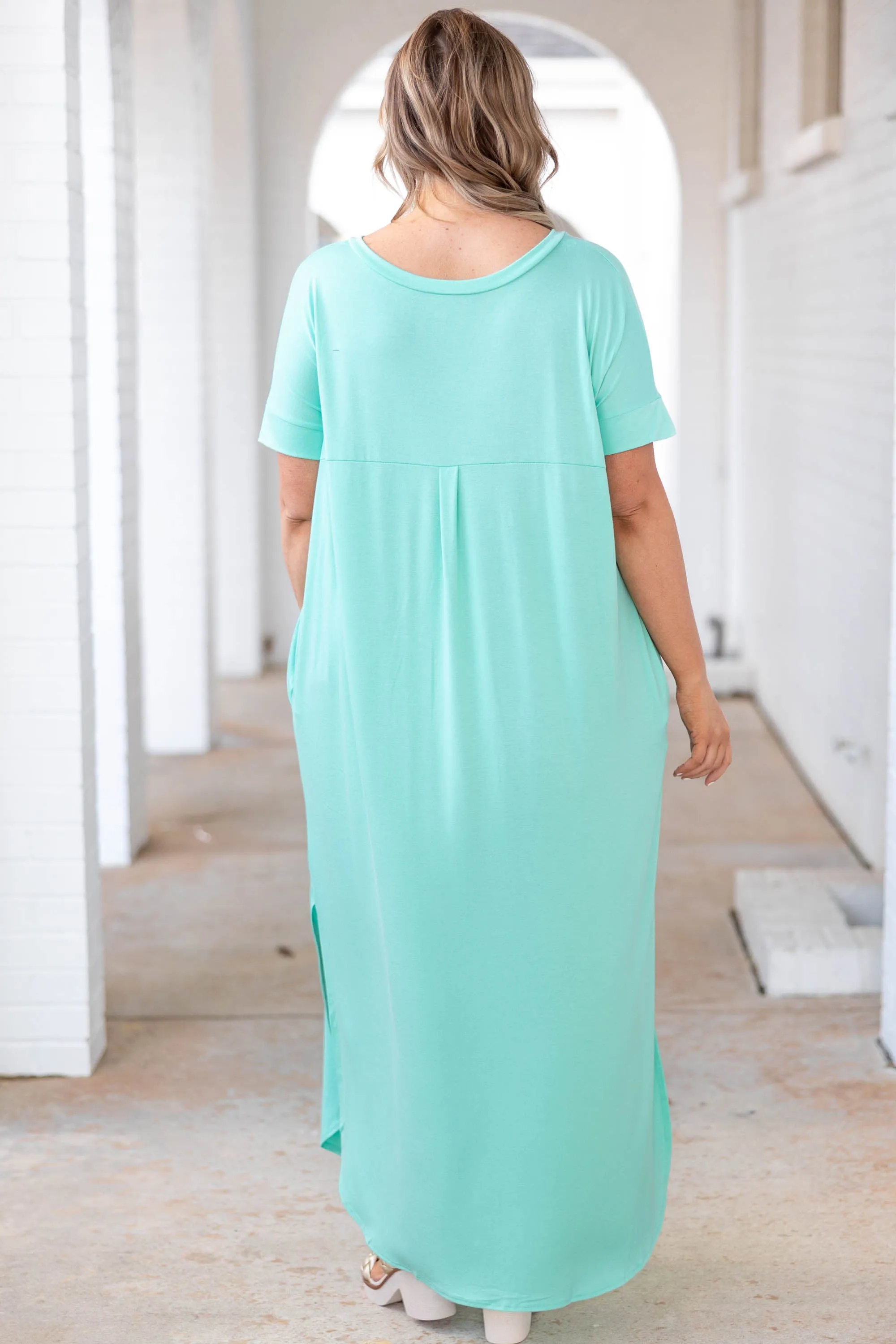 All Summer Long Maxi Dress, Mint