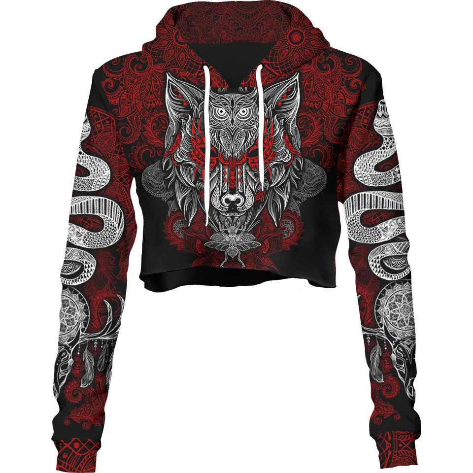 Alpha Crop Hoodie