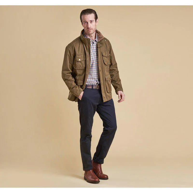 Barbour Sanderling Casual Mens Jacket - Dark Sand