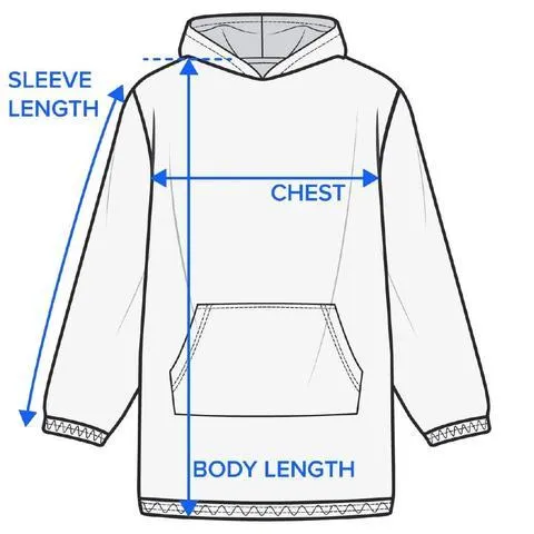 Bohemian Beach Wearable Blanket Hoodie