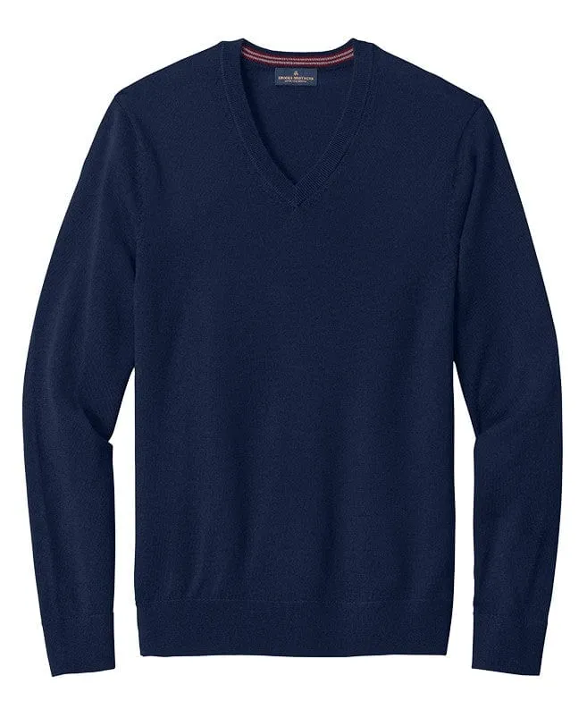 Brooks Brothers - Men's Washable Merino V-Neck Sweater