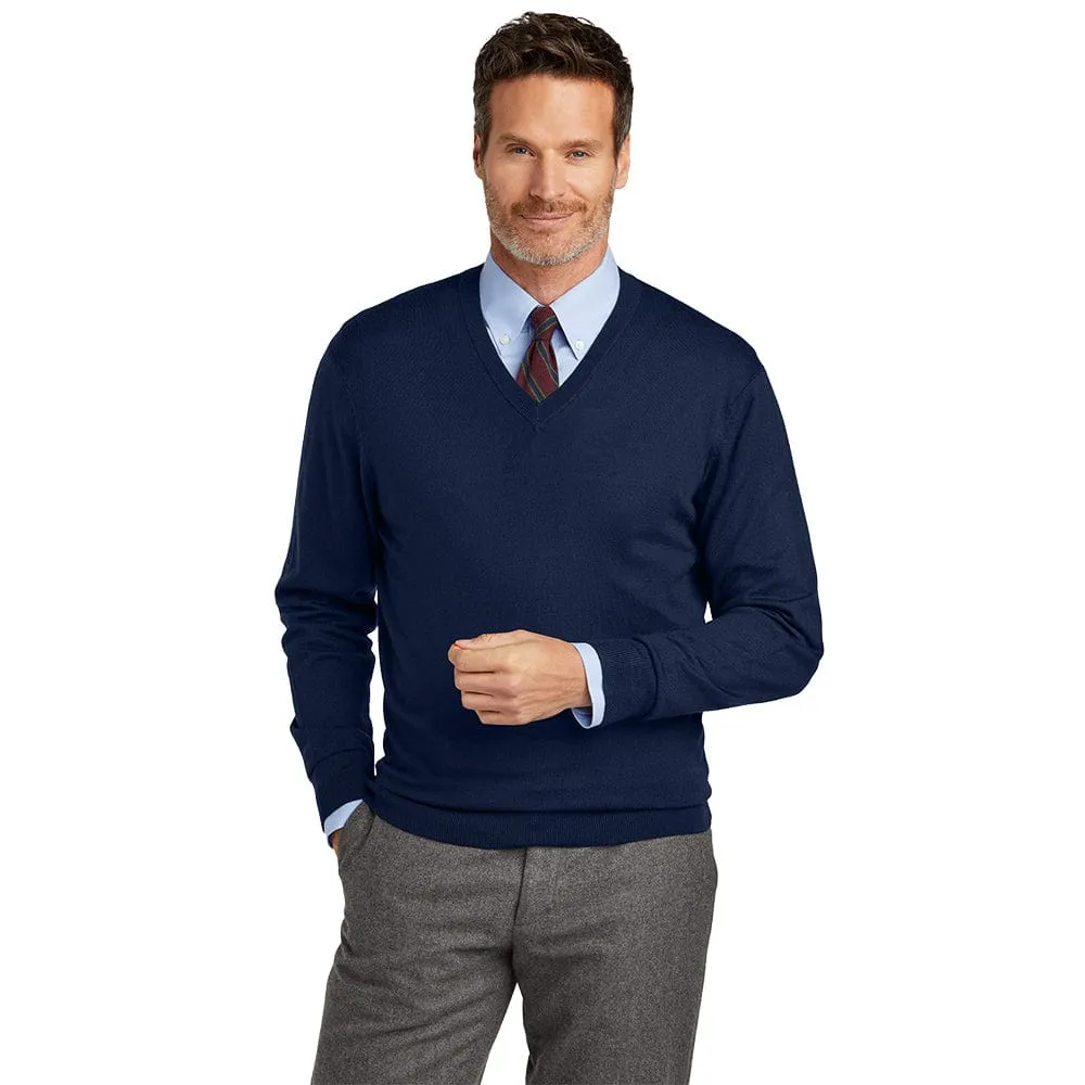 Brooks Brothers - Men's Washable Merino V-Neck Sweater