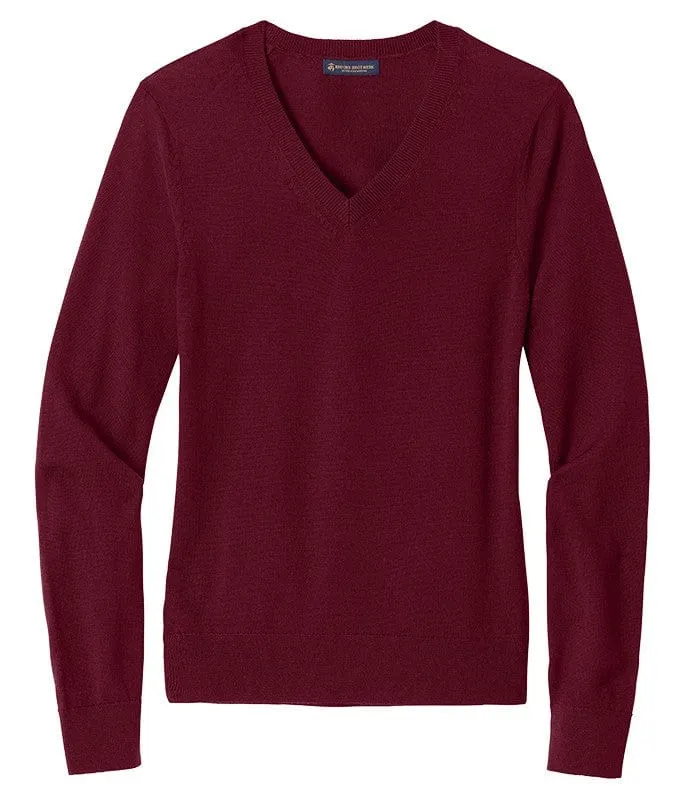 Brooks Brothers - Women's Washable Merino V-Neck Sweater