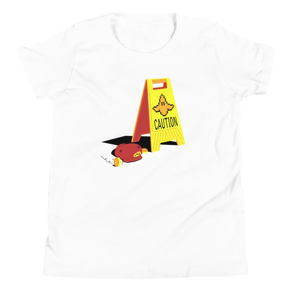 Caution Banana Kid's Youth Tee