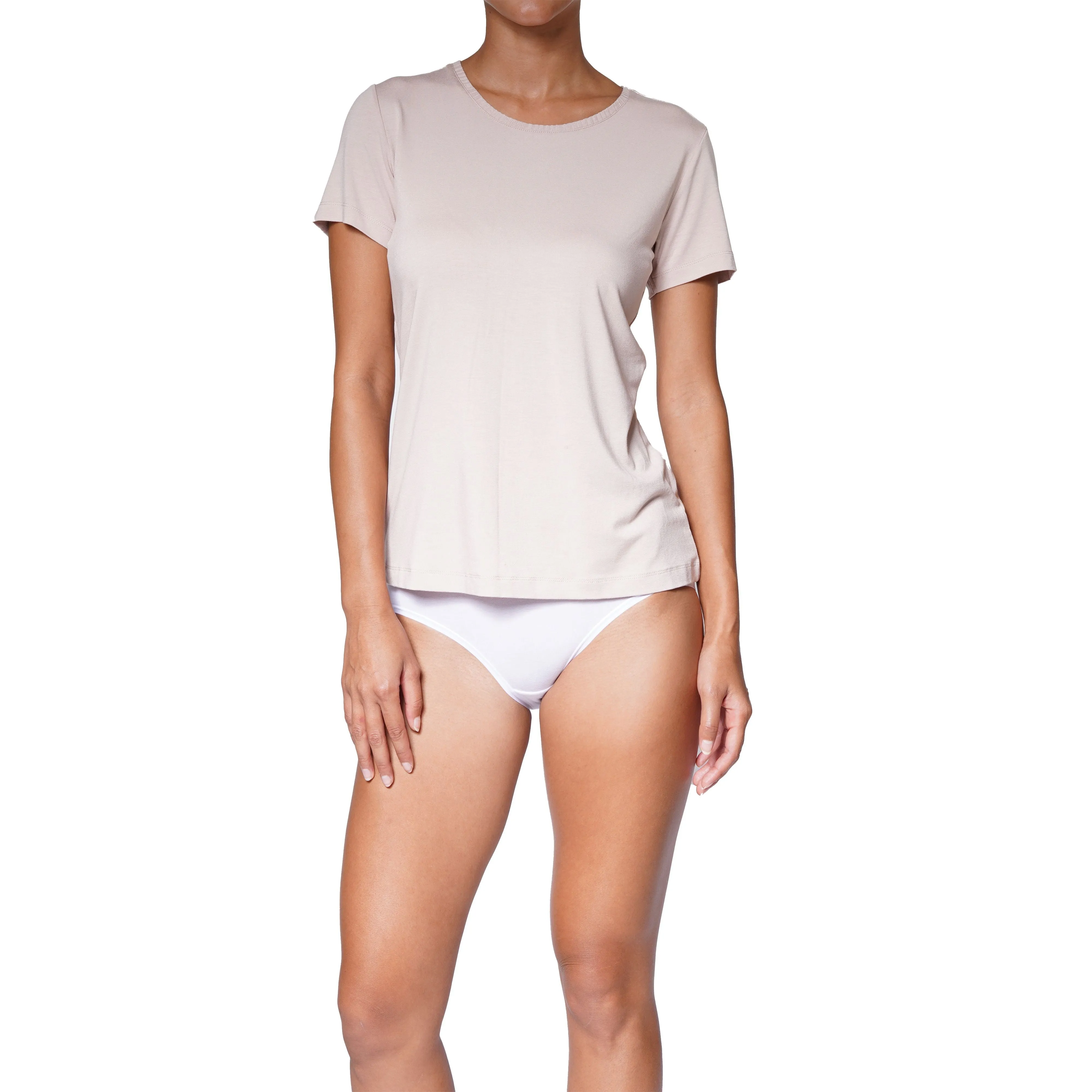 Douceur by Huit8 Classic T-shirt - Beige