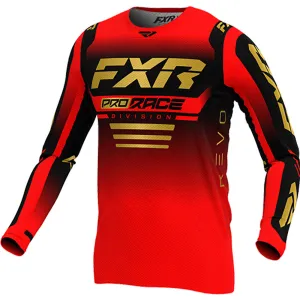 FXR Revo MX Offroad Jersey 24 Crimson Red