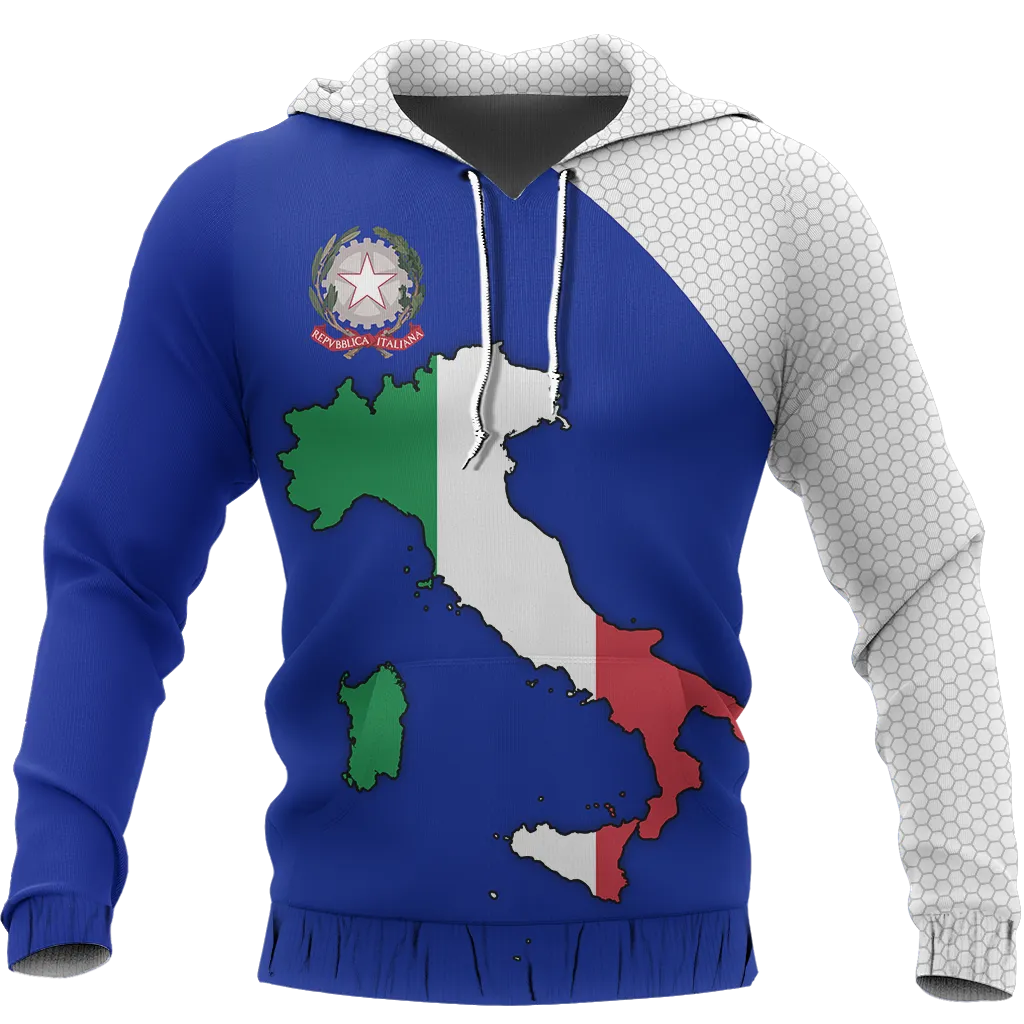 Italy Map Special Hoodie A5