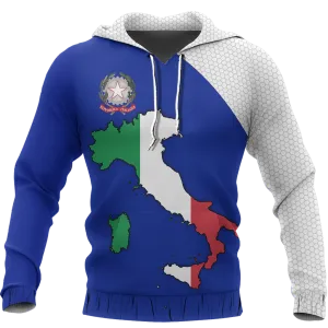 Italy Map Special Hoodie A5