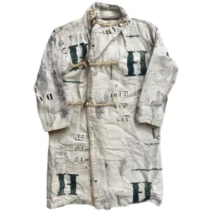 Kapital Stencil Print Trench Coat