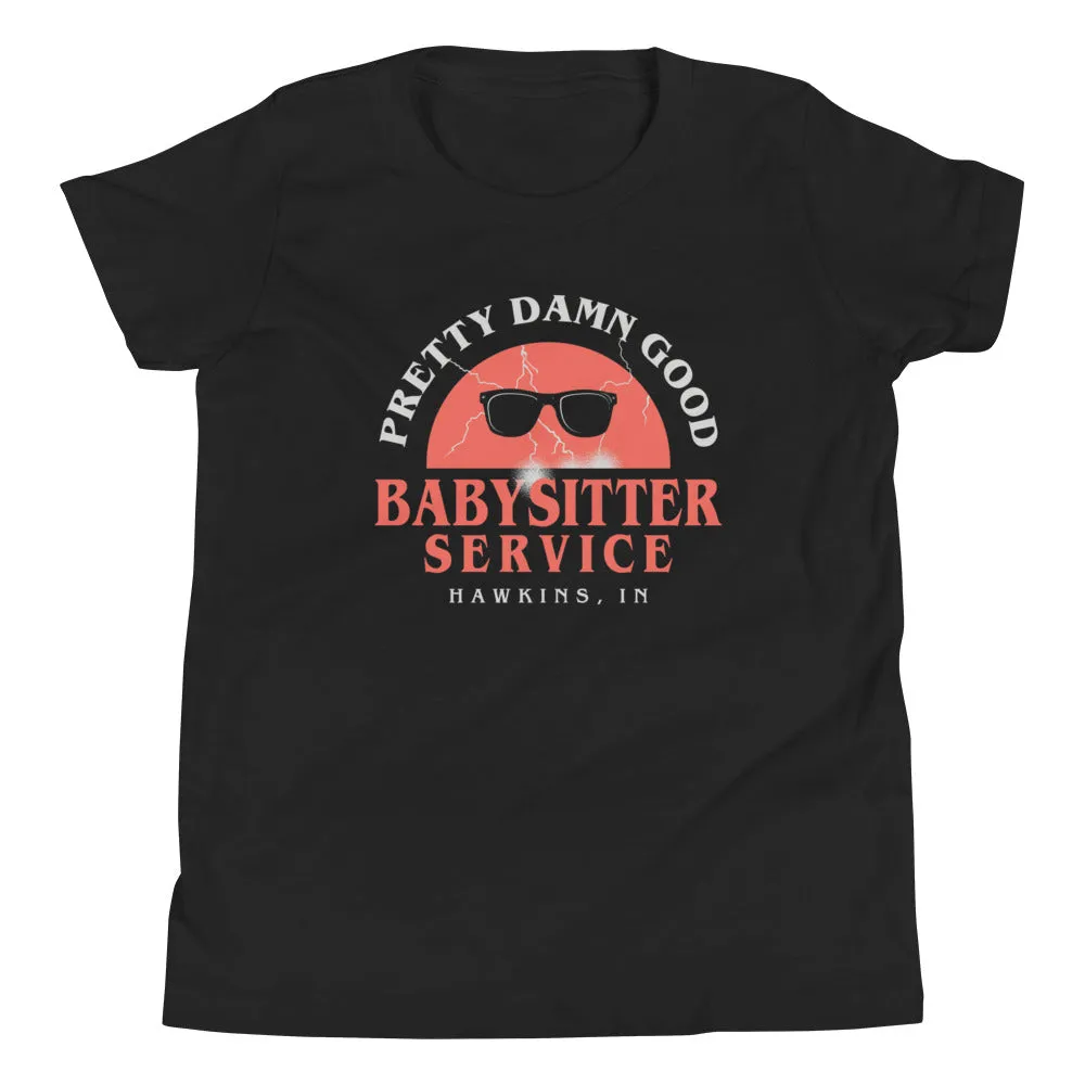 Pretty Damn Good Babysitter Service Kid's Youth Tee