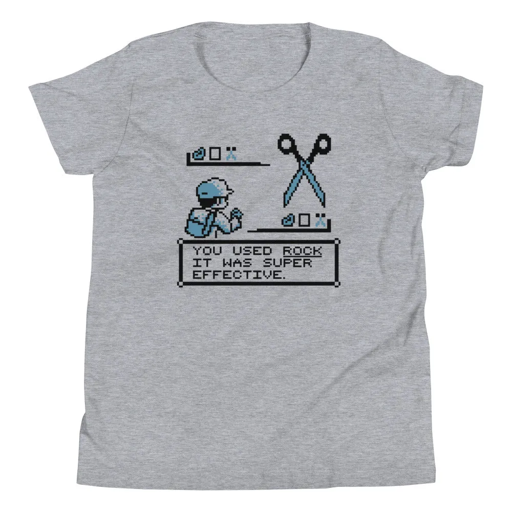 Rock Paper Scissors Battle Kid's Youth Tee