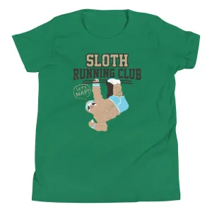 Sloth Running Club Kid's Youth Tee