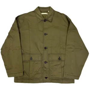 Uniqlo X Marni Collared Jacket In Olive ( L )