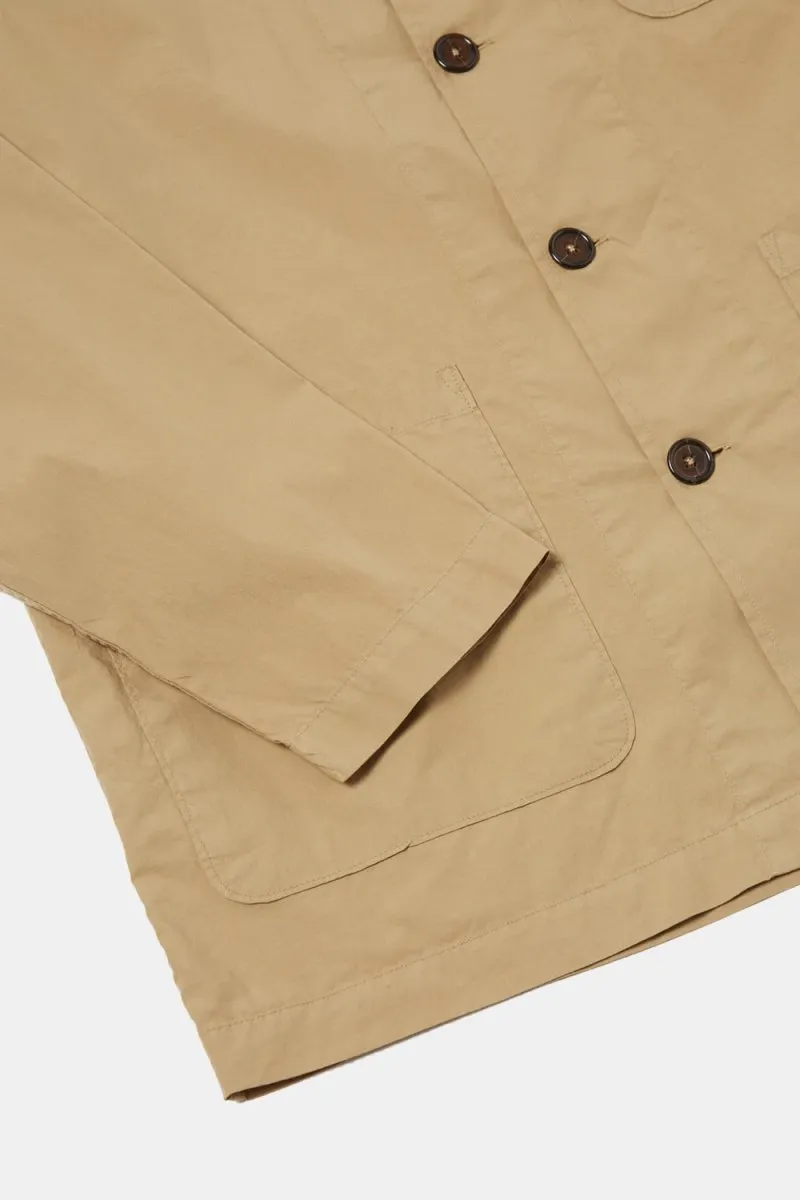 Universal Works Fine Poplin Bakers Jacket (Summer Oak)