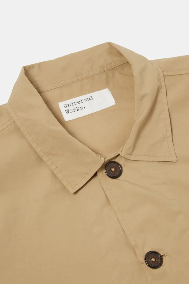 Universal Works Fine Poplin Bakers Jacket (Summer Oak)