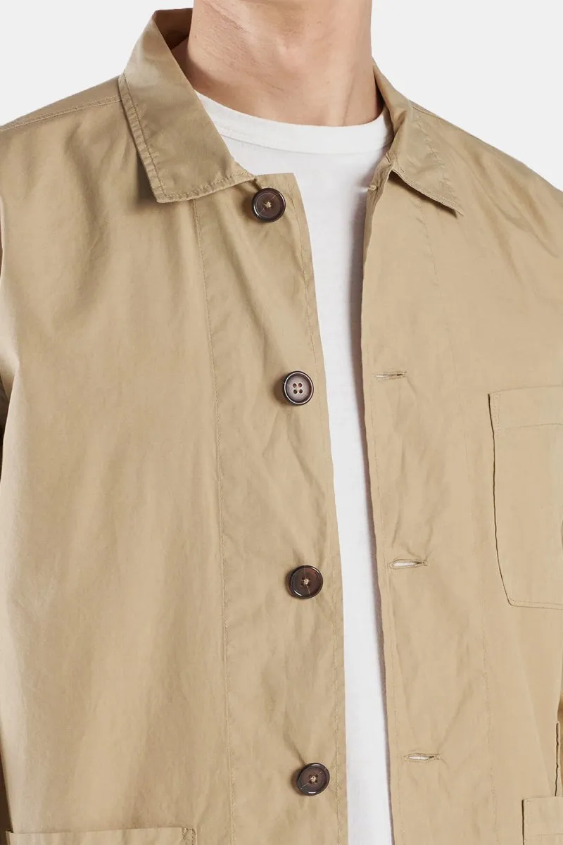 Universal Works Fine Poplin Bakers Jacket (Summer Oak)