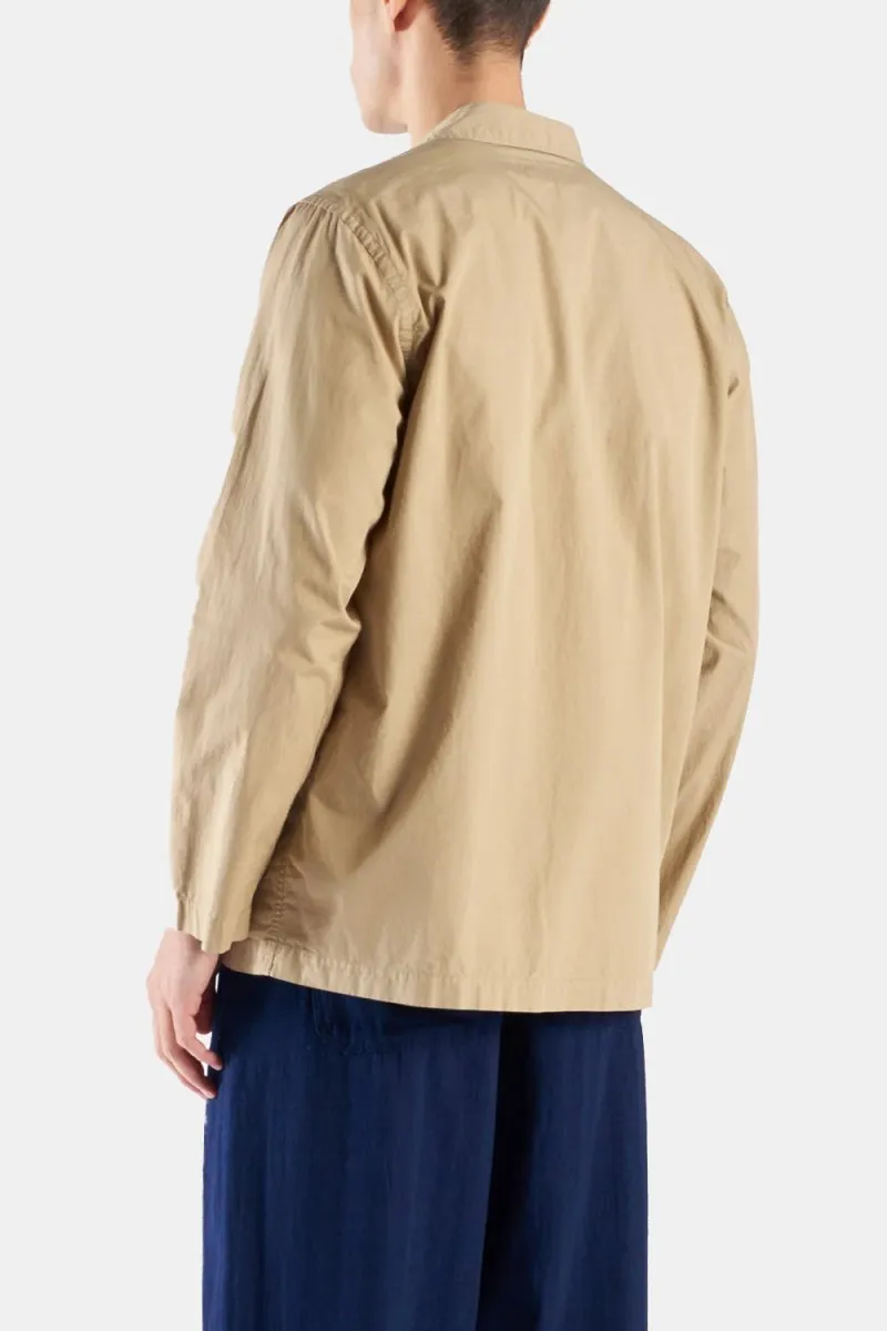 Universal Works Fine Poplin Bakers Jacket (Summer Oak)